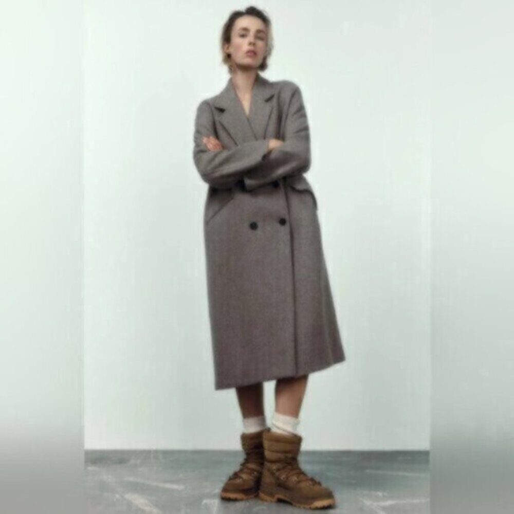 ZARA Puffer Boots Sz 6.5 NWT - Picture 3 of 6